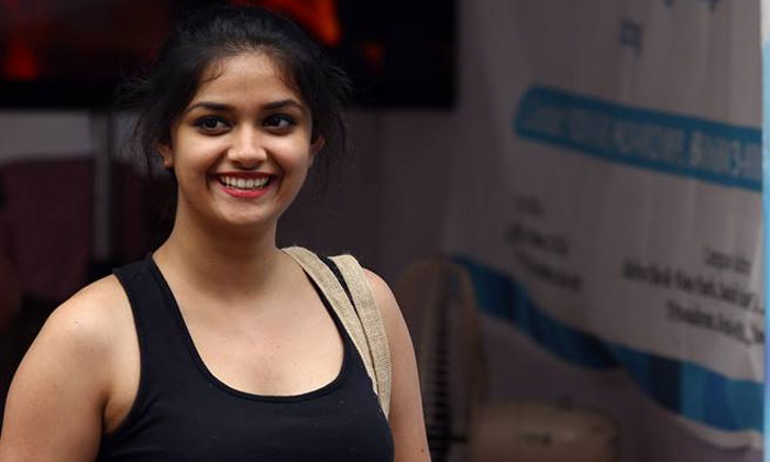 keerthy suresh 50 look tests