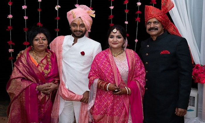 Actor Brahmaji's son marries second time! 1 Actor Brahmaji son second marriage