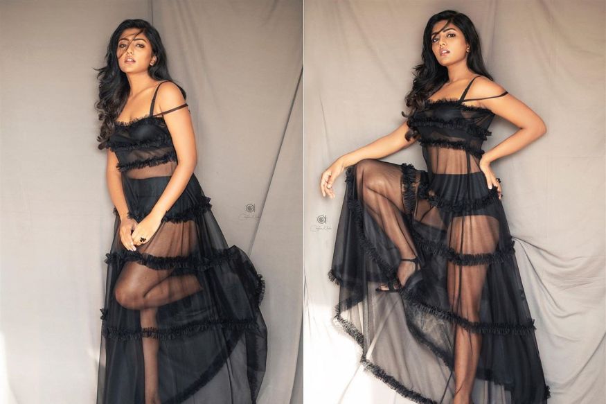 Eesha Rebba black dress photos News18