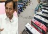 Only 400 employees resume work, KCR to wind up TSRTC?