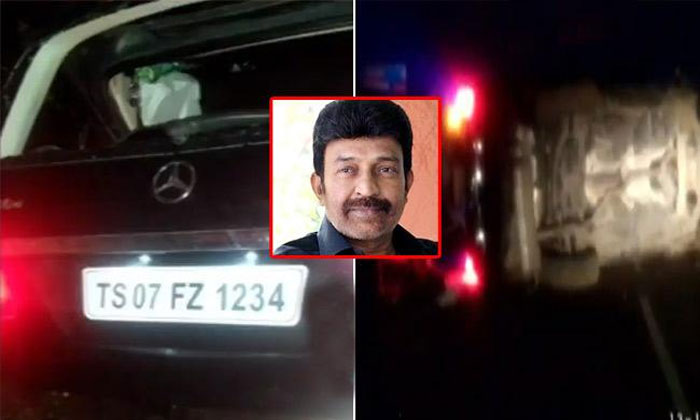 Rajasekhar car accident