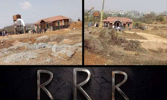 RRR enters crucial leg of shoot 1 ram charan jr ntr RRR