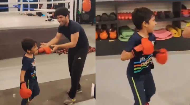 బన్నీ కొడుకుతో అల్లు శిరీష్ బాక్సింగ్.. వీడియో 1 6 13