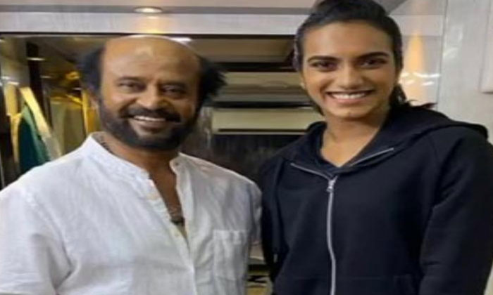 PV Sindhu's 'moment of wow' 1 PV Sindhi Rajinikanth