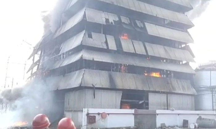 Srichakra Oil gutted fire