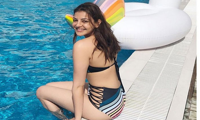 kajal bikini maldives