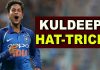 Twitter praises Kuldeep over hat-trick