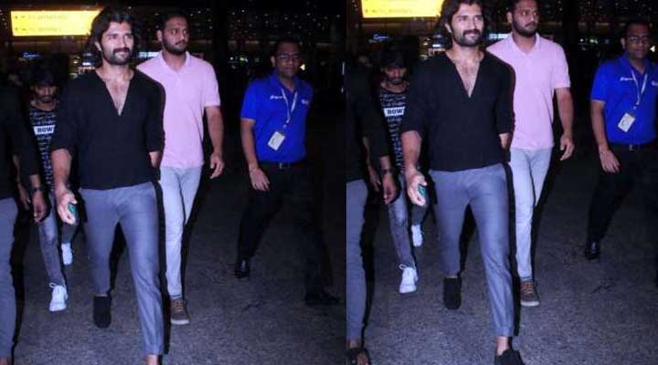 ఆ సినిమా కోసం ముంబయి చేరిన విజయ్ దేవరకొండ 1 12 2