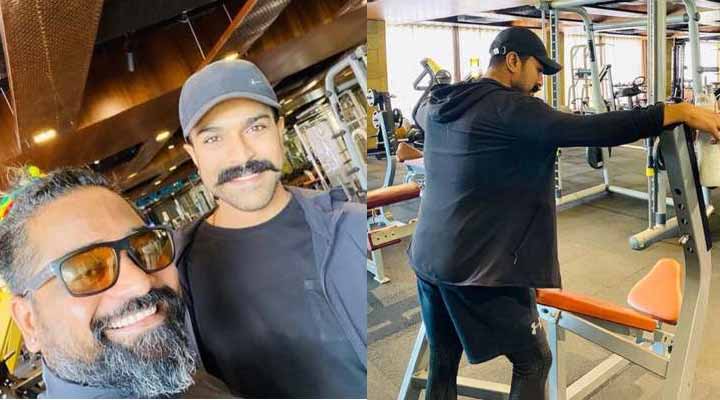 'ఆర్ఆర్ఆర్' కోసం.. రామ్ చరణ్ వర్కౌట్లు.. 1 6 10