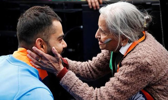 Team India's 'superfan' dies! 1 Charulata Patel dies