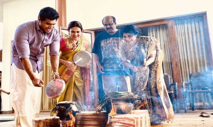 Rajinikanth daughter Soundarya's Pongal celebrations 1 Soundarya Rajinikanth pongal celebrations