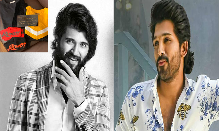 Allu Arjun thanks Vijay for sweet gesture 1 allu arjun clothes vijay deverakonda