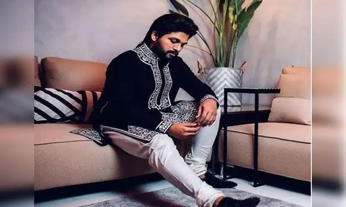 allu arjun unhappy producer