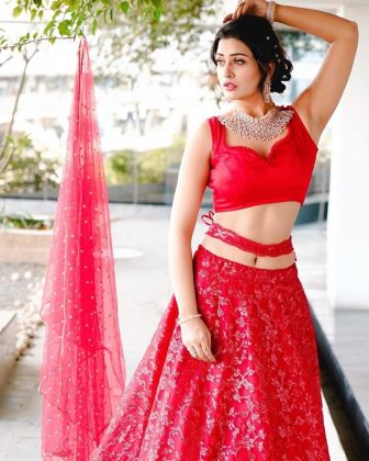 Payal Rajput Looks Stuning In Red