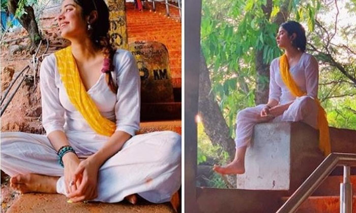 janhvi kapoor tirupati visit