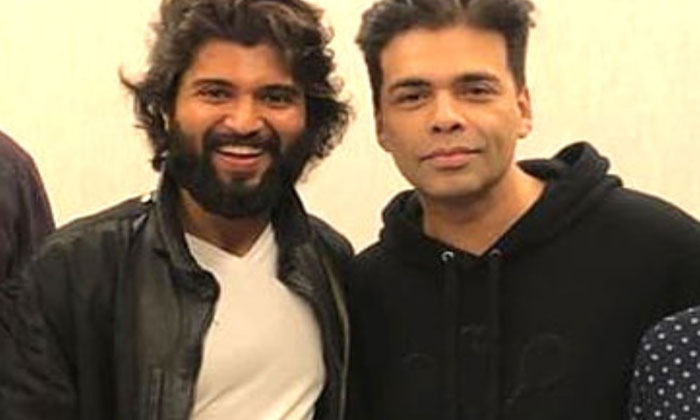 karan johar vijay deverakonda friendship