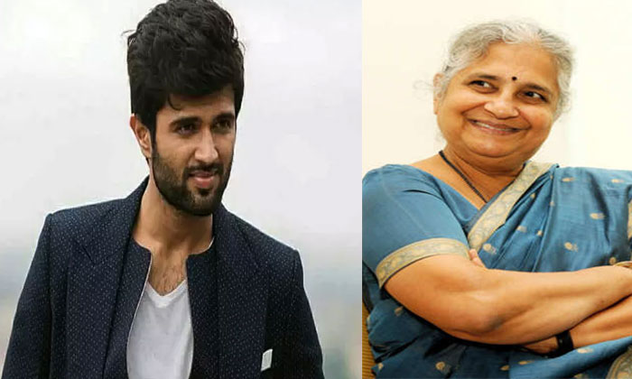 Infosys chairperson interesting comments on Vijay Deverakonda 1 sudha murthy vijay deverakonda