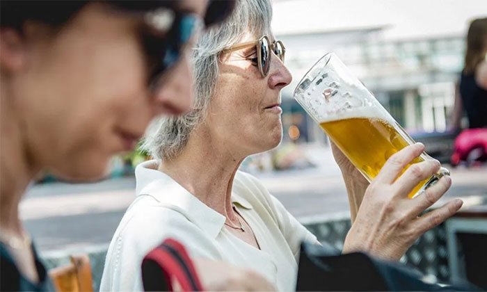 Women consume more alcohol as they age 1 women alcohol ups