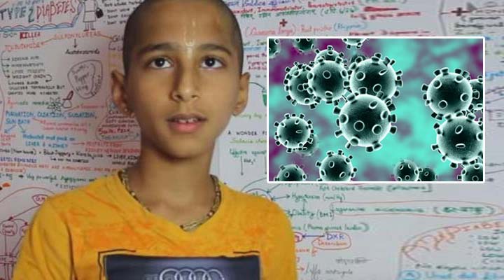 కరోనా గురించి 7నెలల క్రితమే చెప్పిన బాల మేధావి.. వీడియో వైరల్ 1 14a