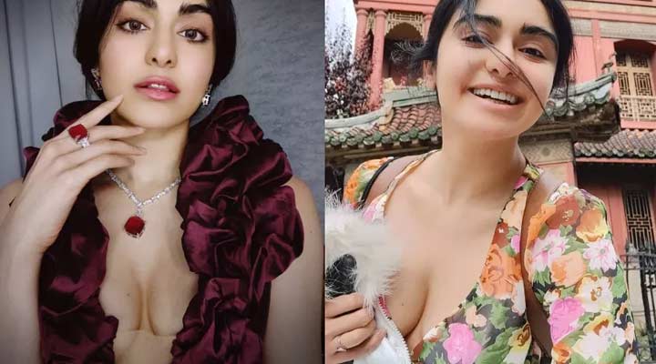 అందాలతో కనువిందు చేస్తూన్న అదాశర్మ 1 8 15