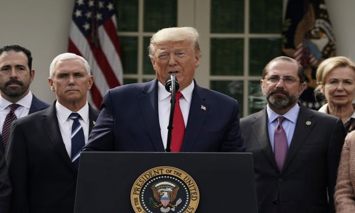 US coronavirus national emergency