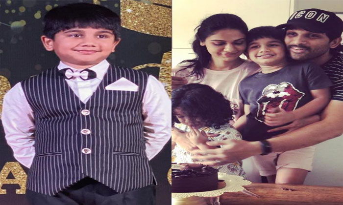 allu ayaan pre school gradutaion