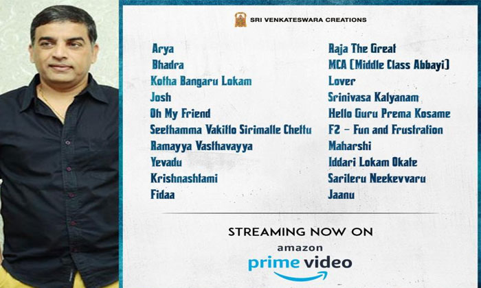 Dil Raju Amazon online streaming