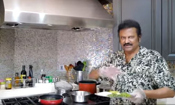 Mohan Babu cooking Reddy challenge