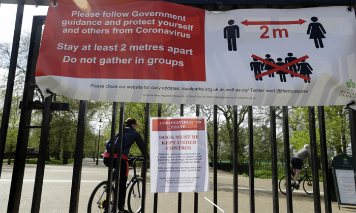 US coronavirus plateau