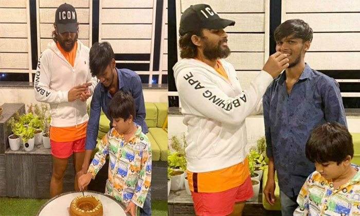 Bunny sweet gesture for his personal assistant 1 allu arjun personal assistant birthday