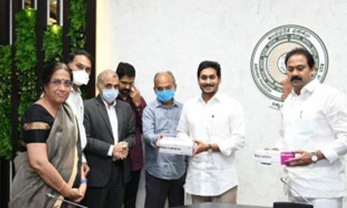Jagan gets rapid kits from South Korea, to give COVID-19 results in 10 minutes 1 andhra rapid test kits