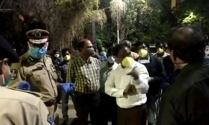 gandhi hospital attack coronavirus