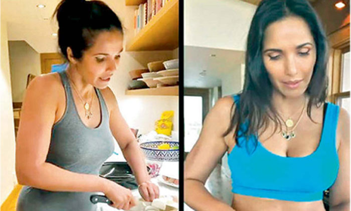 Netizens troll Padma Lakshmi over dress 1 padma lakshmi innerwear troll