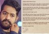 ఫ్యాన్స్కు ఎన్టీఆర్ లేఖ!