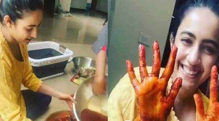 ఊరగాయ పెడుతున్న నిహారిక.. ఫొటో వైరల్ 1 9 3