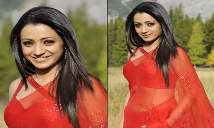 Birthday Special: Trisha Krishnan nails the saree look 4 Trisha red saree