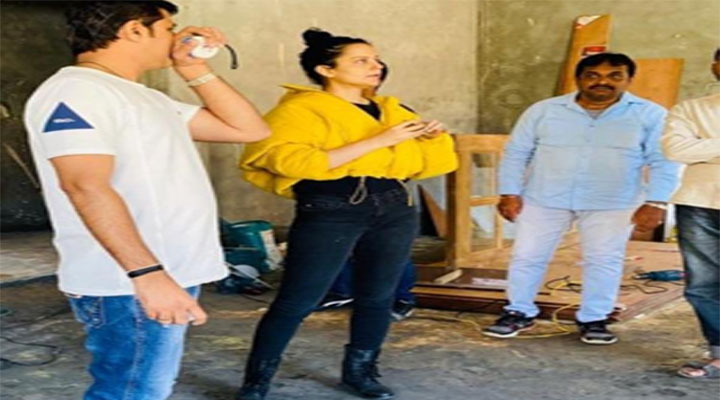 kangana ranaut rangoli house