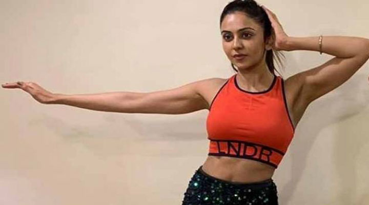 rakul preet dance RRR