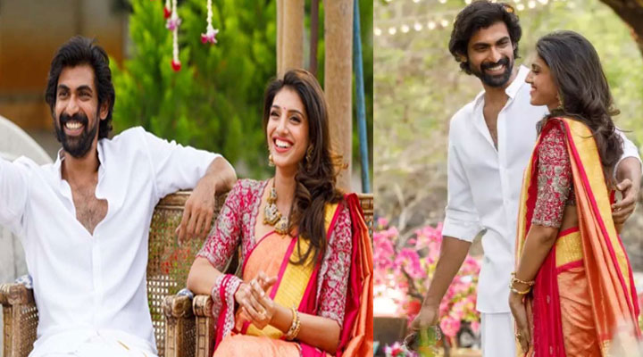 Rana Daggubati- Miheeka Bajaj engagement first pictures 1 rana daggubati engagement