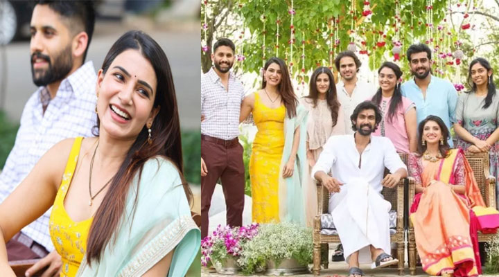 samantha naga chaitanya rana daggubati roka ceremony