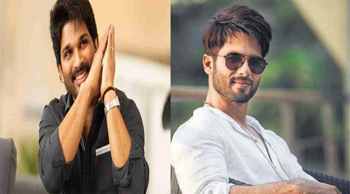 shahid kapoor allu arjun