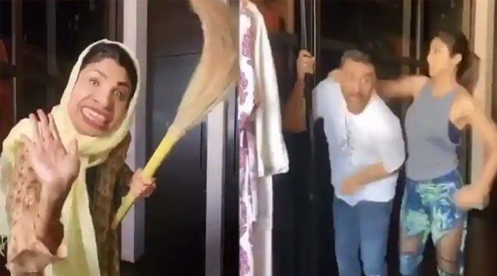 shilpa shetty beating raj kundra