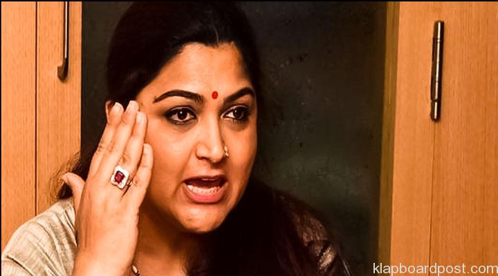 Khushbu Sundar's leaked voice clip, apologises to media 1 Khushbu Sundar sorry