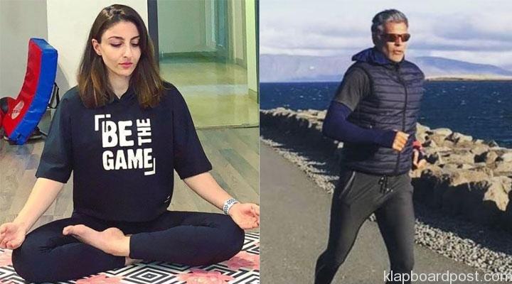 Soha Ali Khan Milind Soman