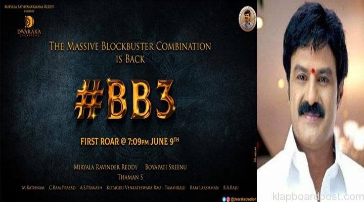 balakrishna boyapati BB3
