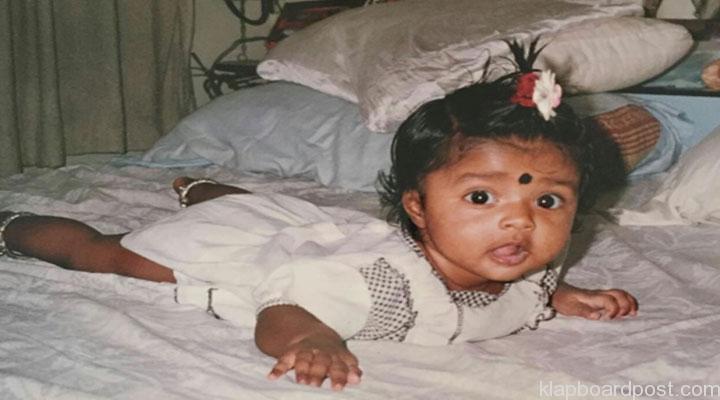 dimple hayathi childhood pictures 1