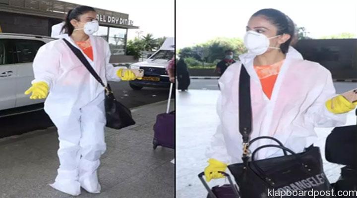 rakul preet singh PPE gear