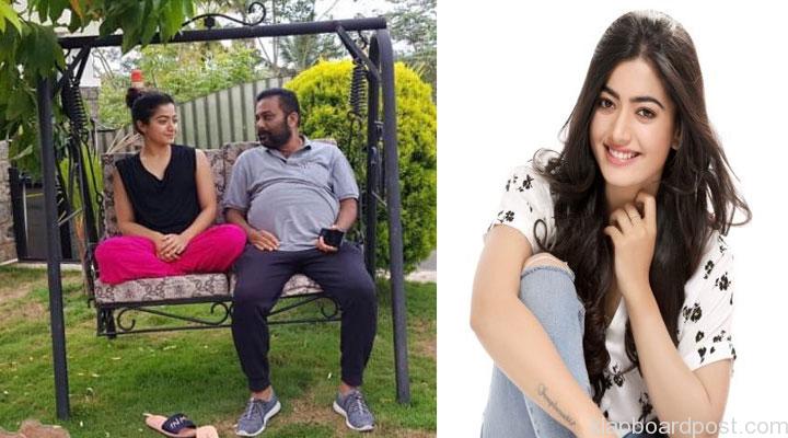rashmika mandanna father Instagram post 1