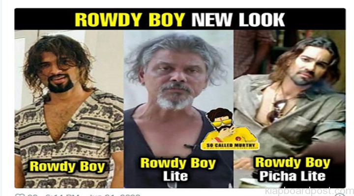 Vijay Deverakonda's makeover becomes fodder for trolls 2 rowdy boy trolled