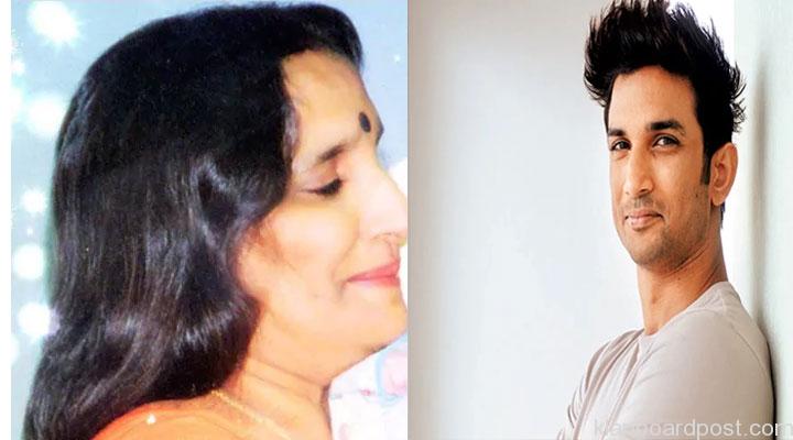 sushant singh rajput with mother